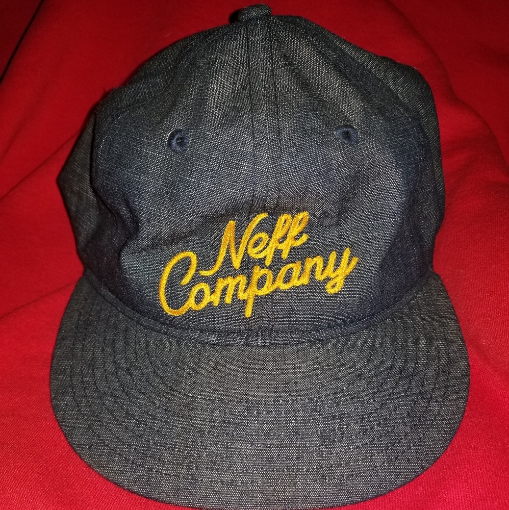 Soft Denim NEFF 6 panel hat - Picture 1 of 7